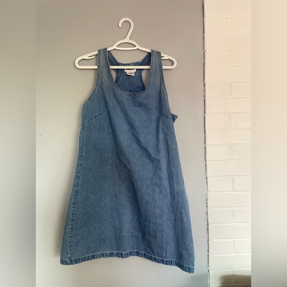 Vintage Jean Dress - Picture 1 of 3